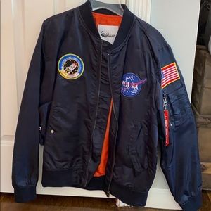 COPY - NASA pilot bomber jacket